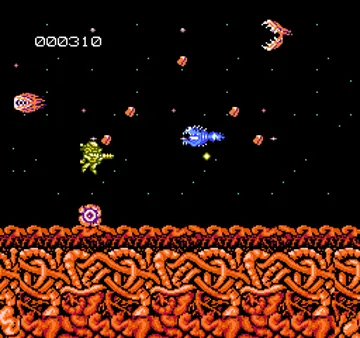 Abadox (Japan) screen shot game playing